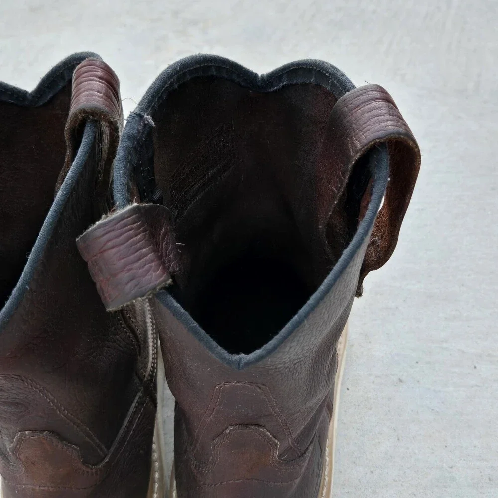Red Wing Irish Setter Men Size 10 D Steel Toe Safety Toe Work Boots 83908 Ashby